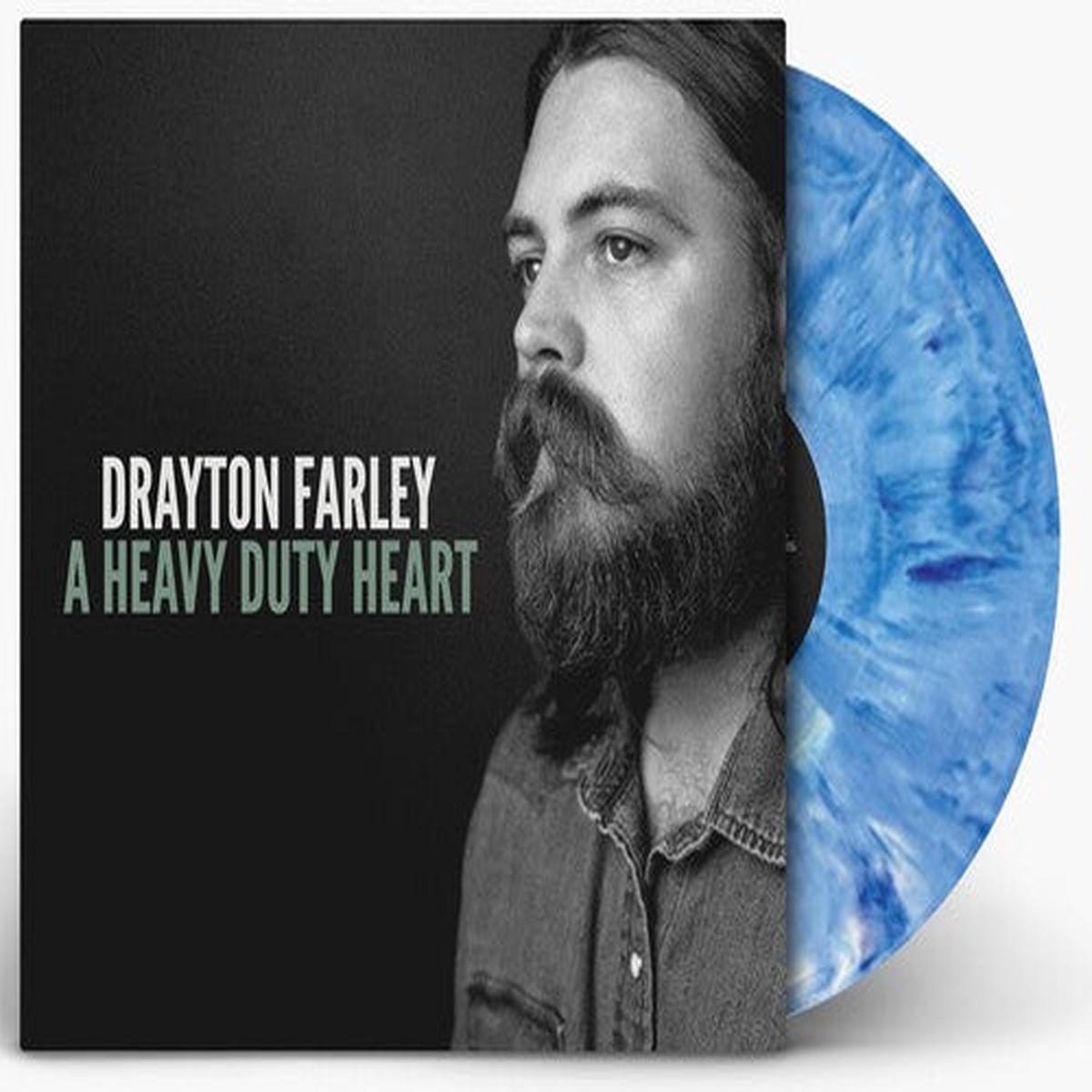 [DAMAGED] Drayton Farley - A Heavy Duty Heart [Indie-Exclusive Cookie Monster Blue Vinyl]
