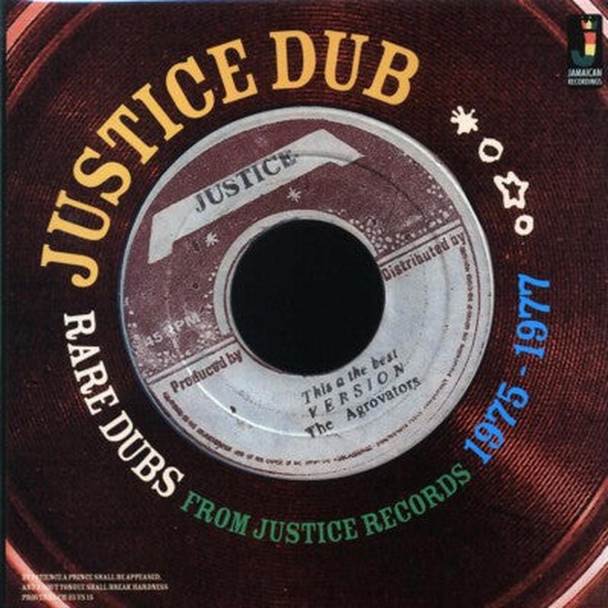 Various Justice Dub Rare Dubs From Justice Records 1975 - 1977