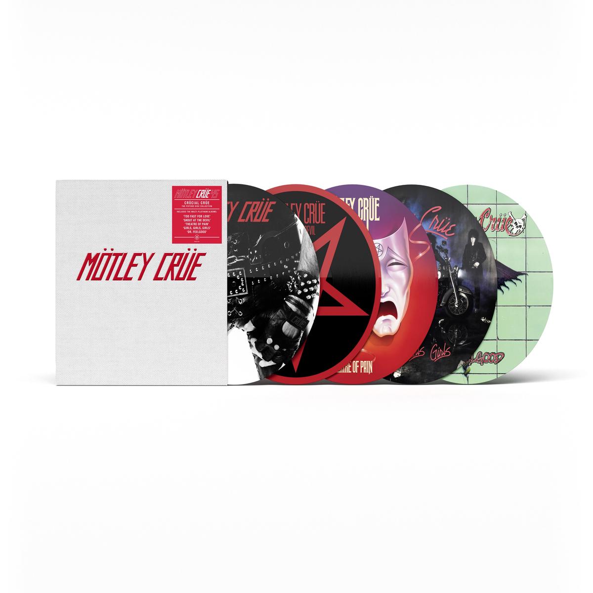 [PRE-ORDER] Motley Crue - Crucial Crue (45th Anniversary) [Picture Disc Box Set] [Release Date: 07/10/2026]