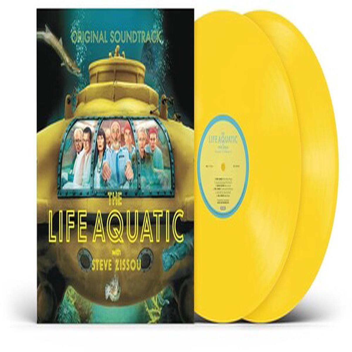 Various Artists - The Life Aquatic With Steve Zissou Canary Yellow Vinyl