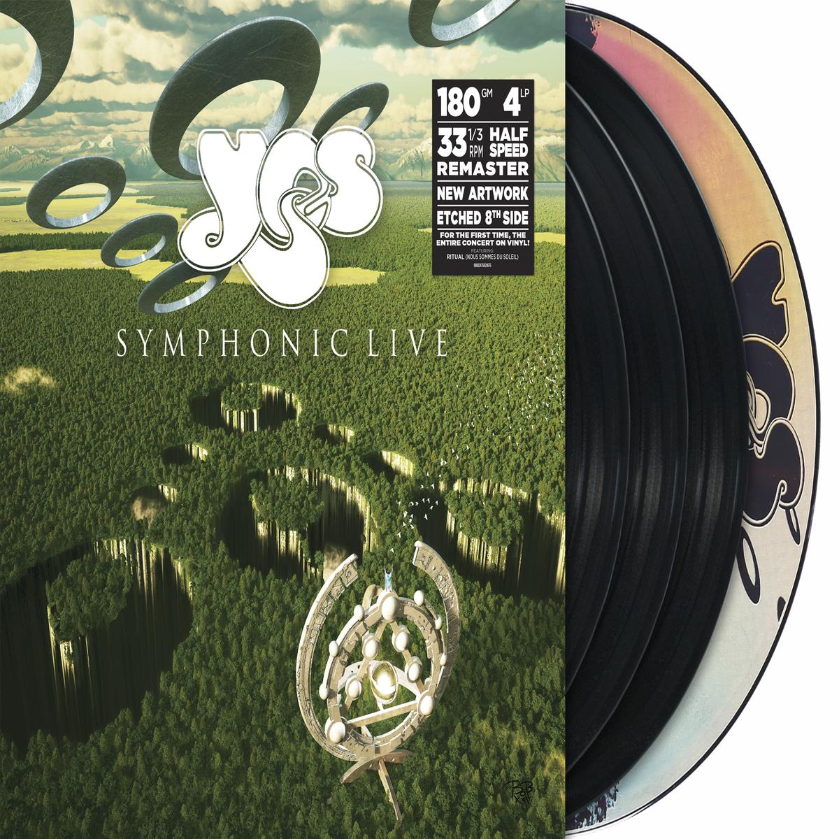 Yes - Symphonic Live [Limited Edition 180g Vinyl 4LP][Half-speed Master]