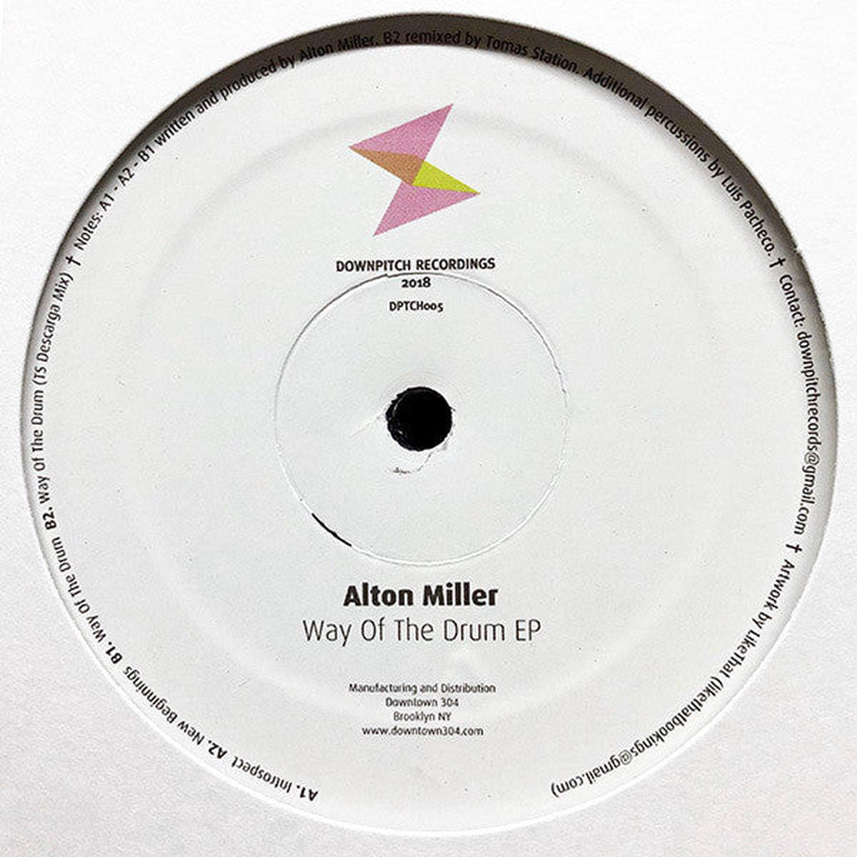 Alton Miller  Way Of The Drum EP (New Vinyl)