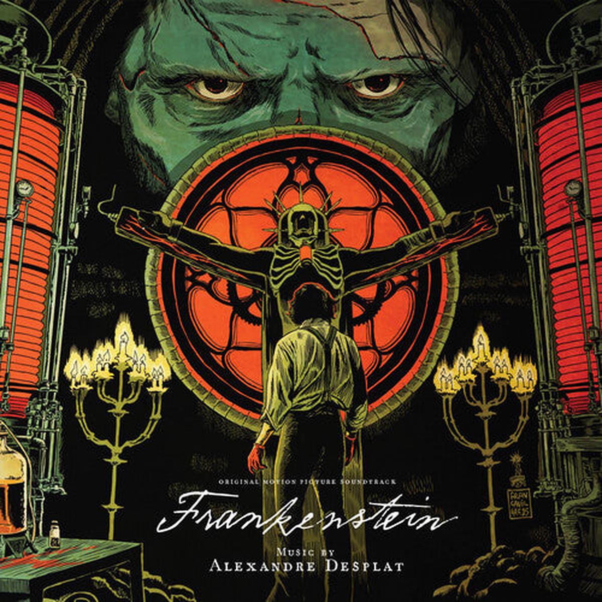 [DAMAGED] Alexandre Desplat - Frankenstein (Original Soundtrack) [Red & White Splatter Vinyl]