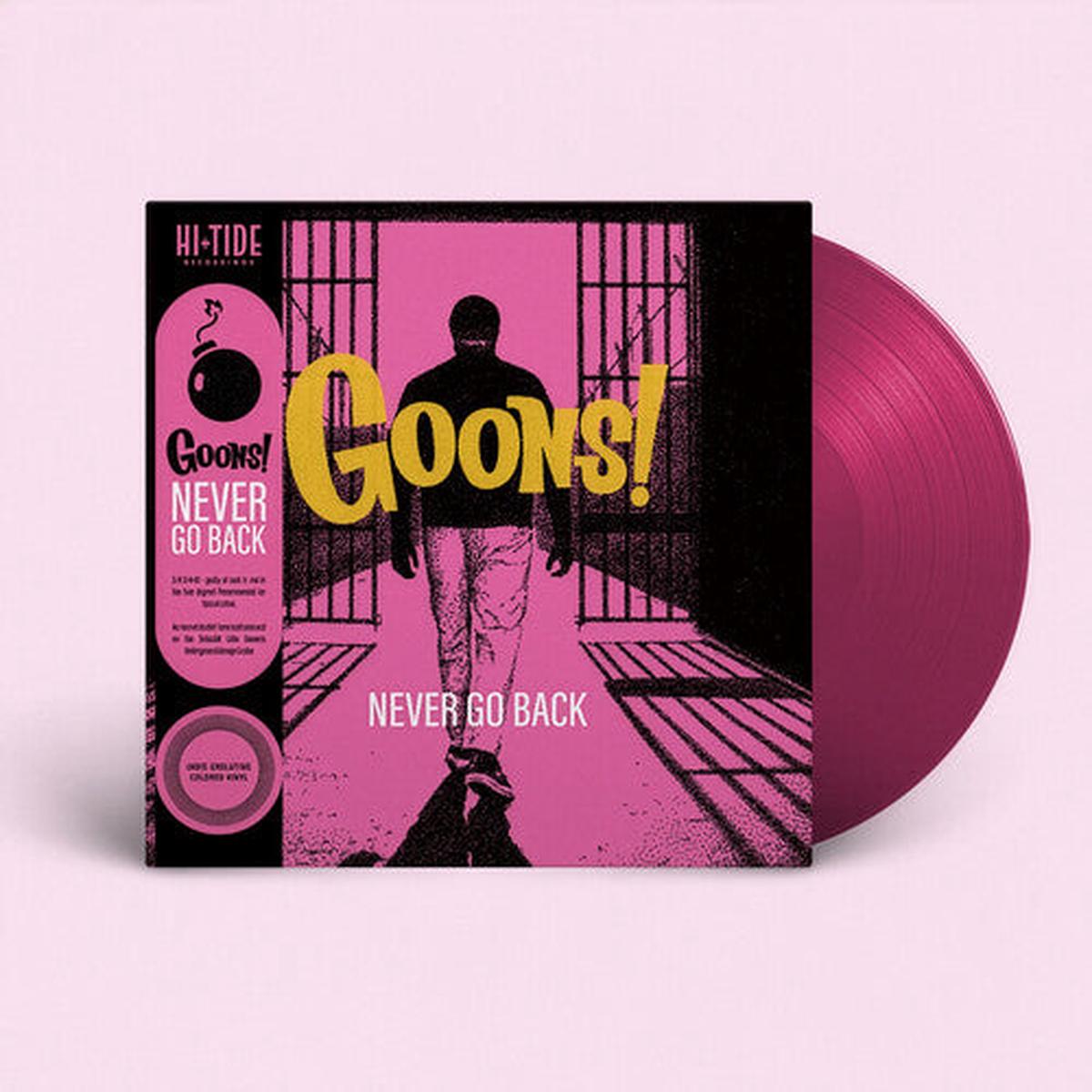 [PRE-ORDER] Goons! - Never Go Back [Indie-Exclusive Pink Vinyl] [Release Date: 06/12/2026]