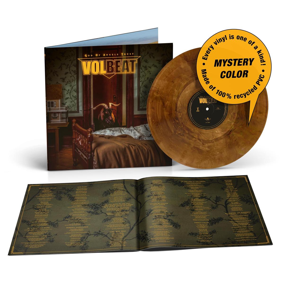 Volbeat - God Of Angels Trust [Mystery Color Recycled Vinyl LP]