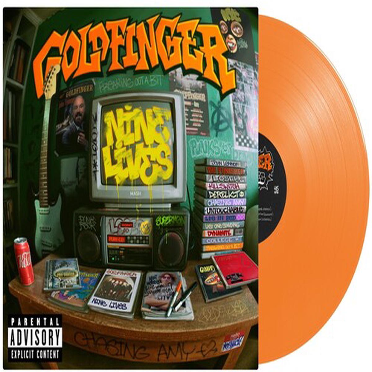 [DAMAGED] Goldfinger - Nine Lives [Indie-Exclusive Orange Vinyl]