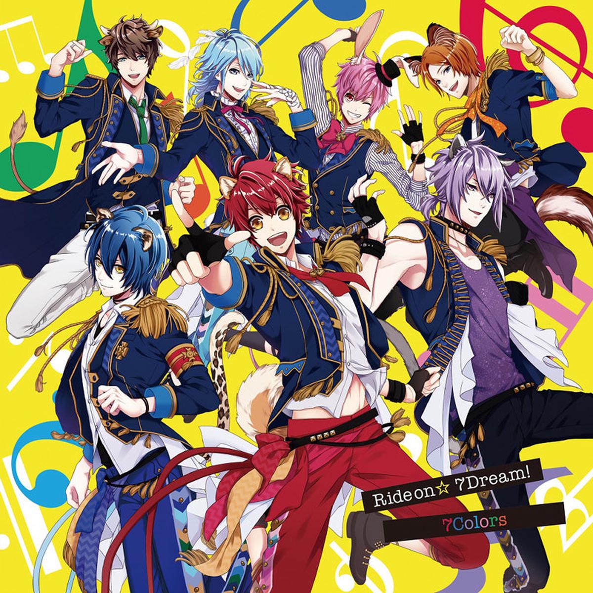 (Character song) Anidol Colors Game: 1st Single Ride on 7Dream! by 7Colors