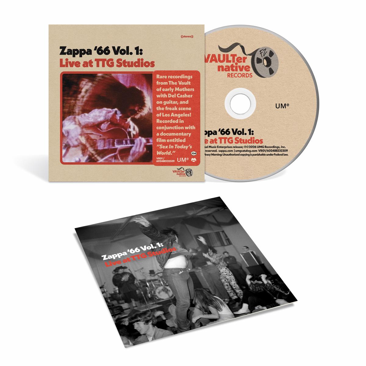 Zappa '66 Vol. 1: Live At TTG Studios CD