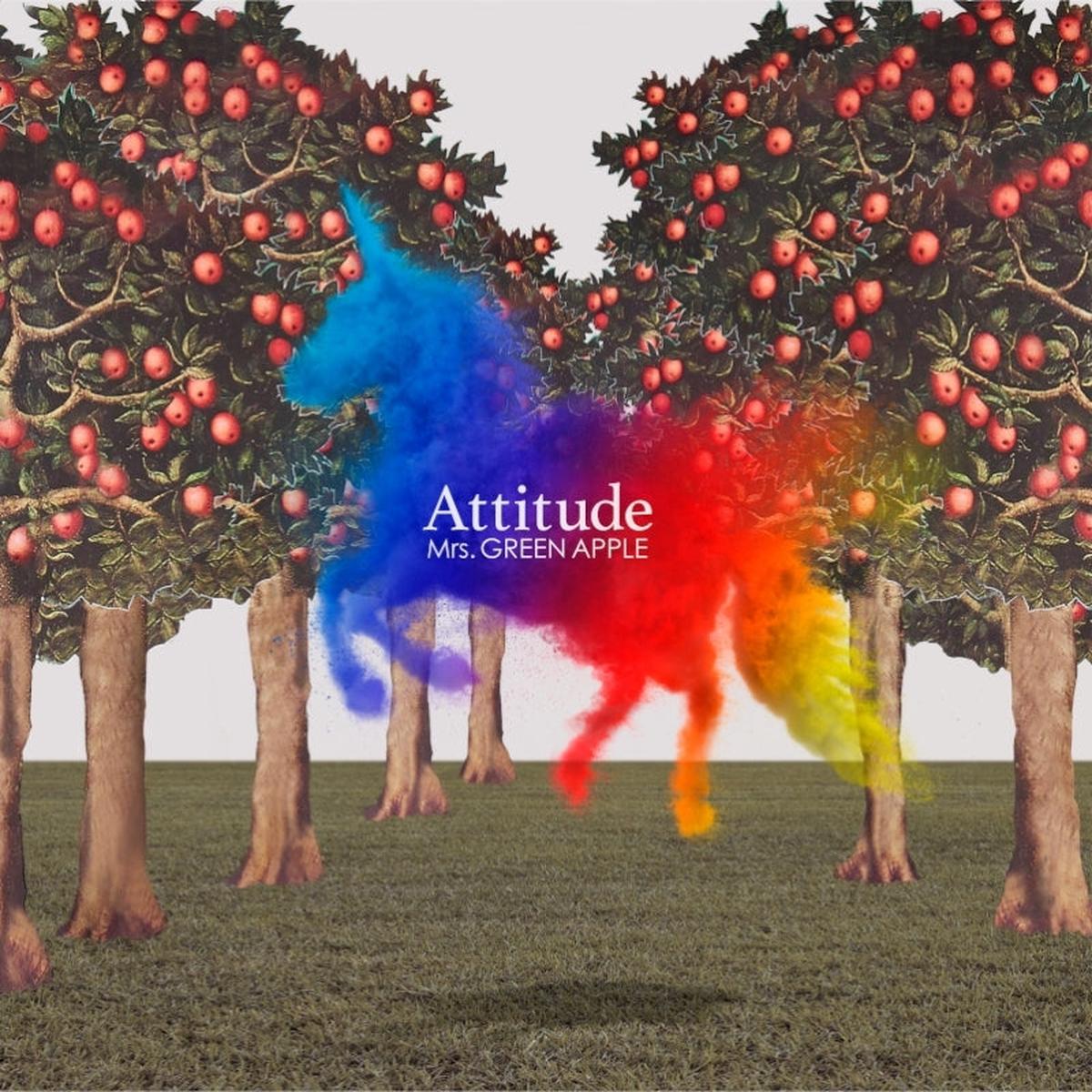 (Album) Attitude by Mrs. GREEN APPLE - Album Including Fire Force TV Series OP: Inferno [Regular Edition]