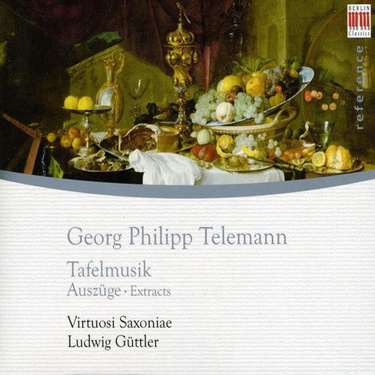 Virtuosi Saxoniae: Tafelmusik - COMPACT DISCS