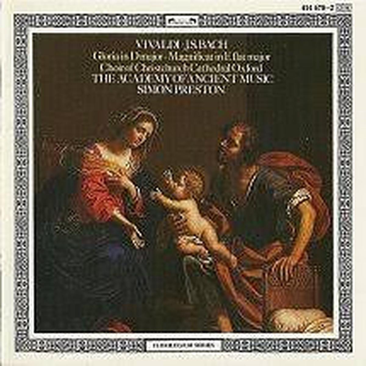 VIVALDI BACH - GLORIA IN D MAGNIFICAT IN E FLAT MAJOR CD VG