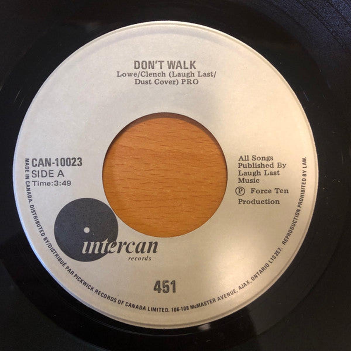 451 - Don't Walk (7", Single) (Very Good (VG))