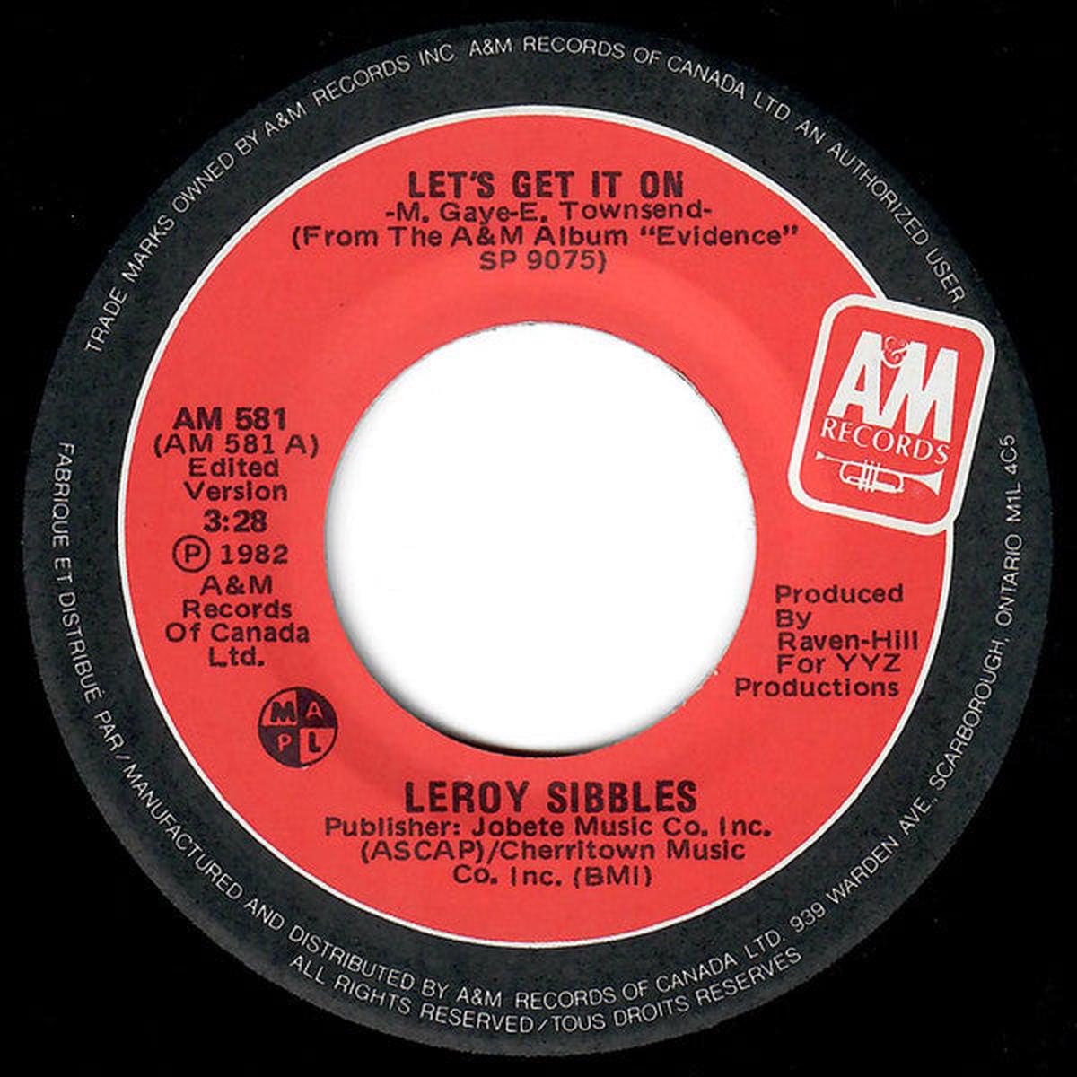 Leroy Sibbles - Let's Get It On (7", Single) (Very Good (VG))