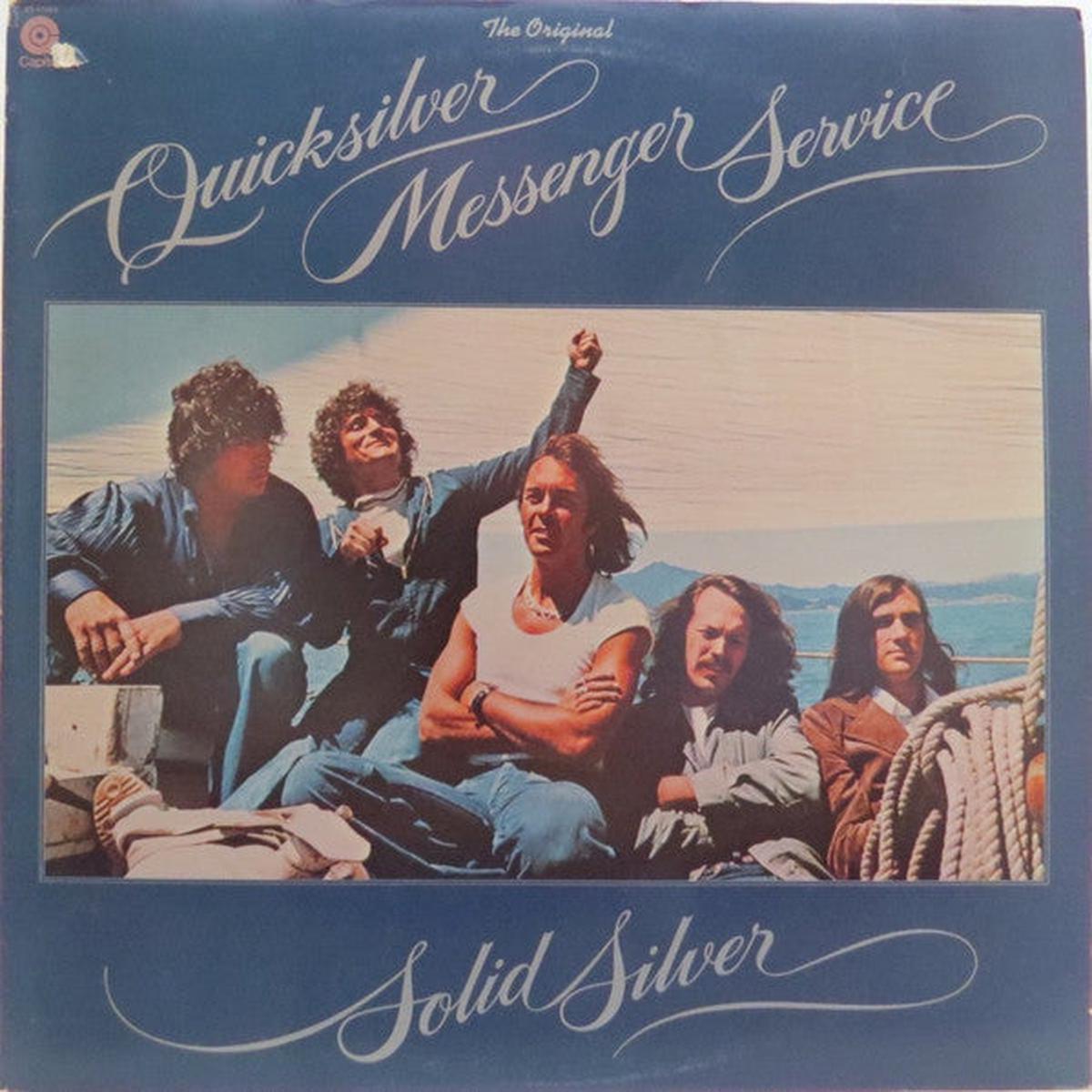 Quicksilver Messenger Service - Solid Silver (LP, Album, Win) (Very Good Plus (VG+))
