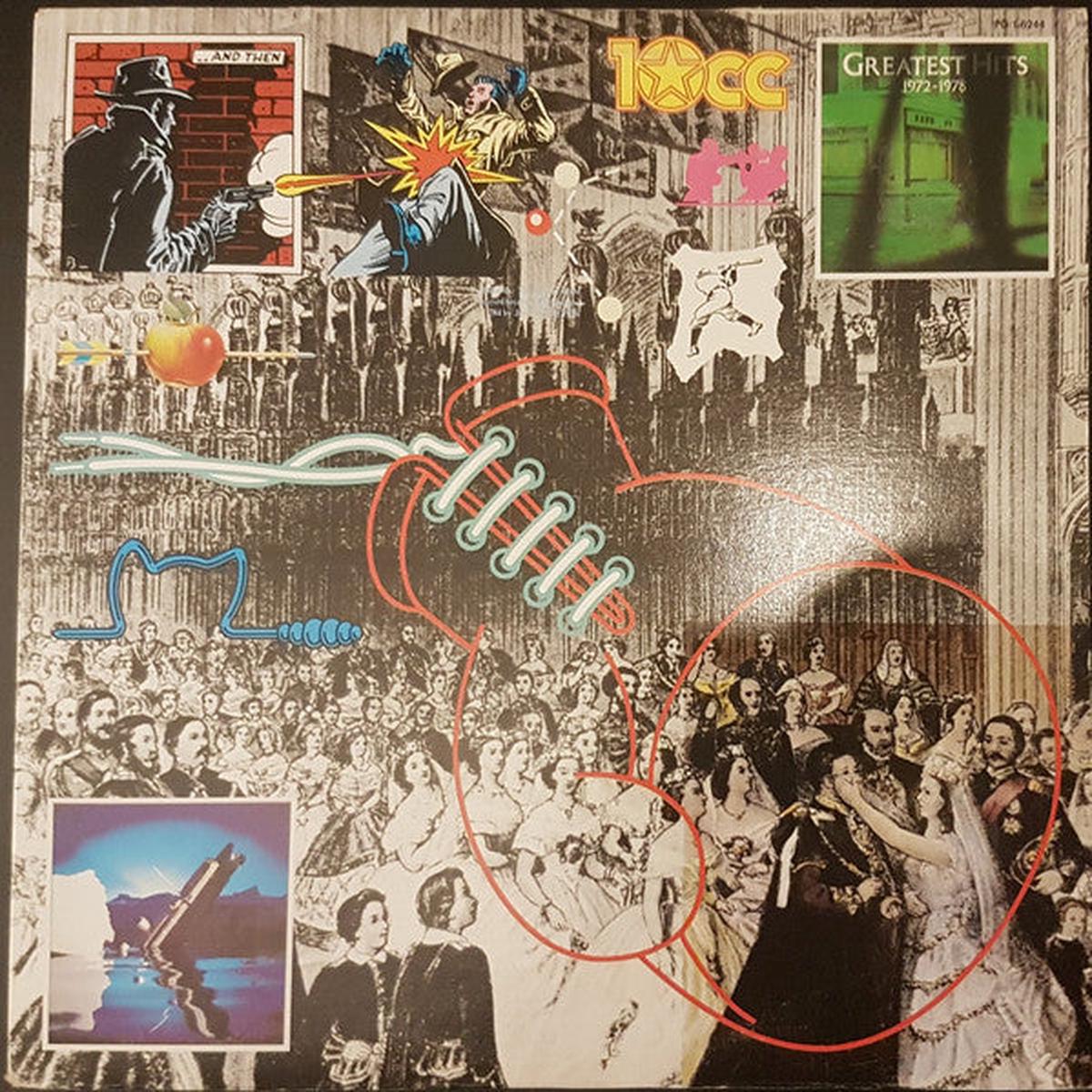 10cc - Greatest Hits 1972-1978 (LP, Comp) (Very Good (VG))