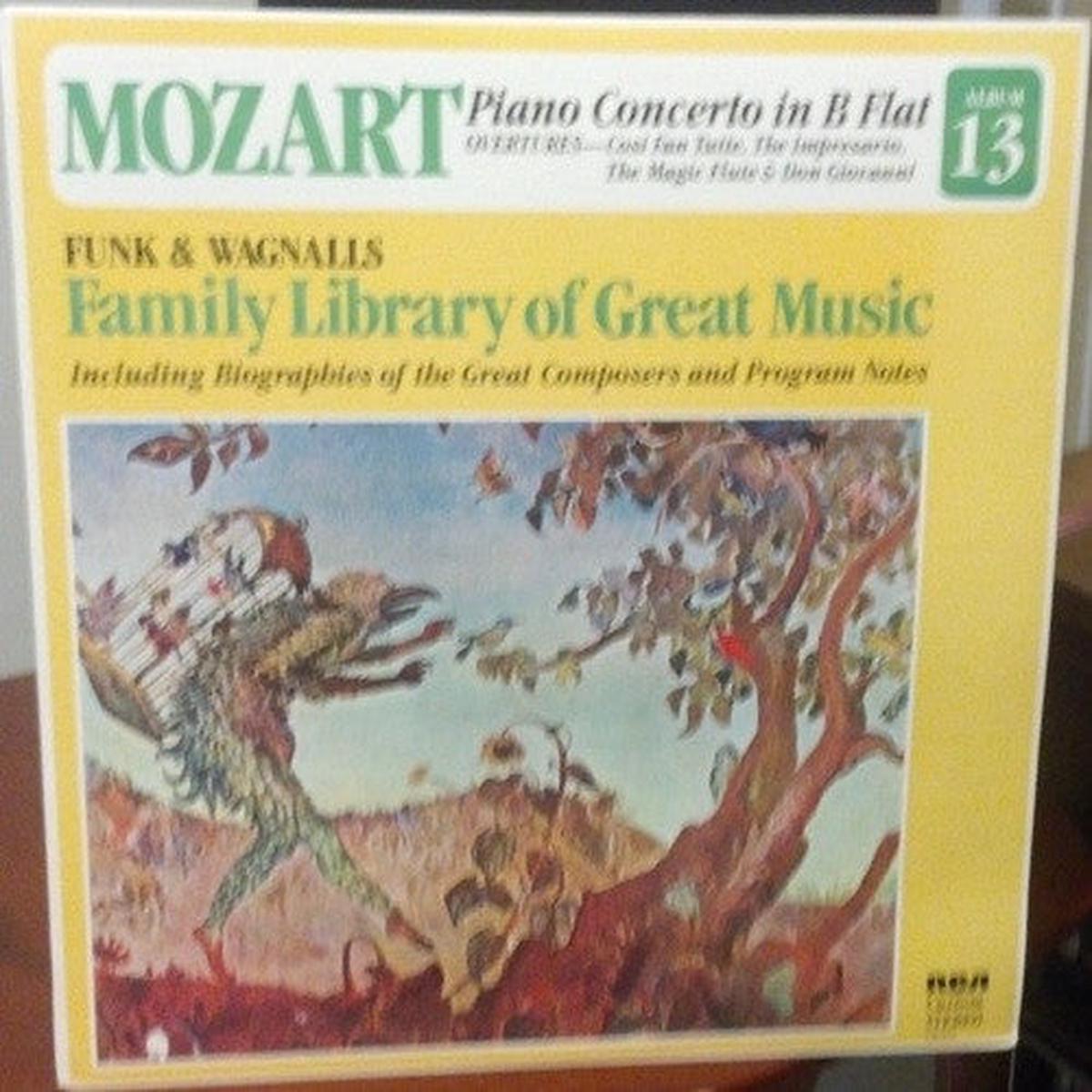 Wolfgang Amadeus Mozart - Piano Concerto In B Flat (LP, Comp) (Very Good (VG))