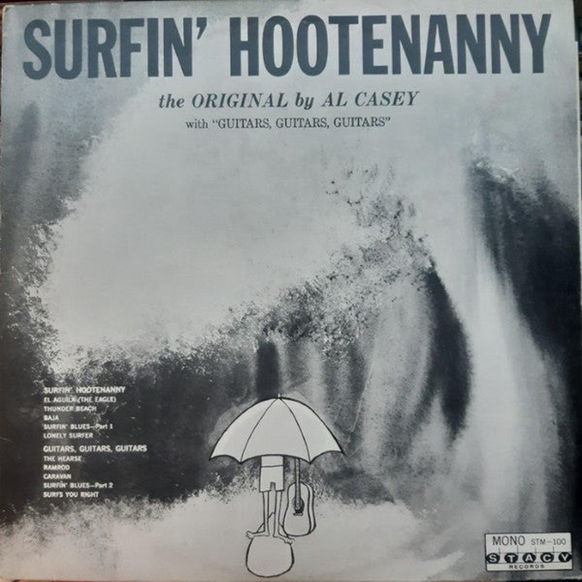 Al Casey  - Surfin' Hootenanny (LP, Mono, Mon) (Very Good (VG))