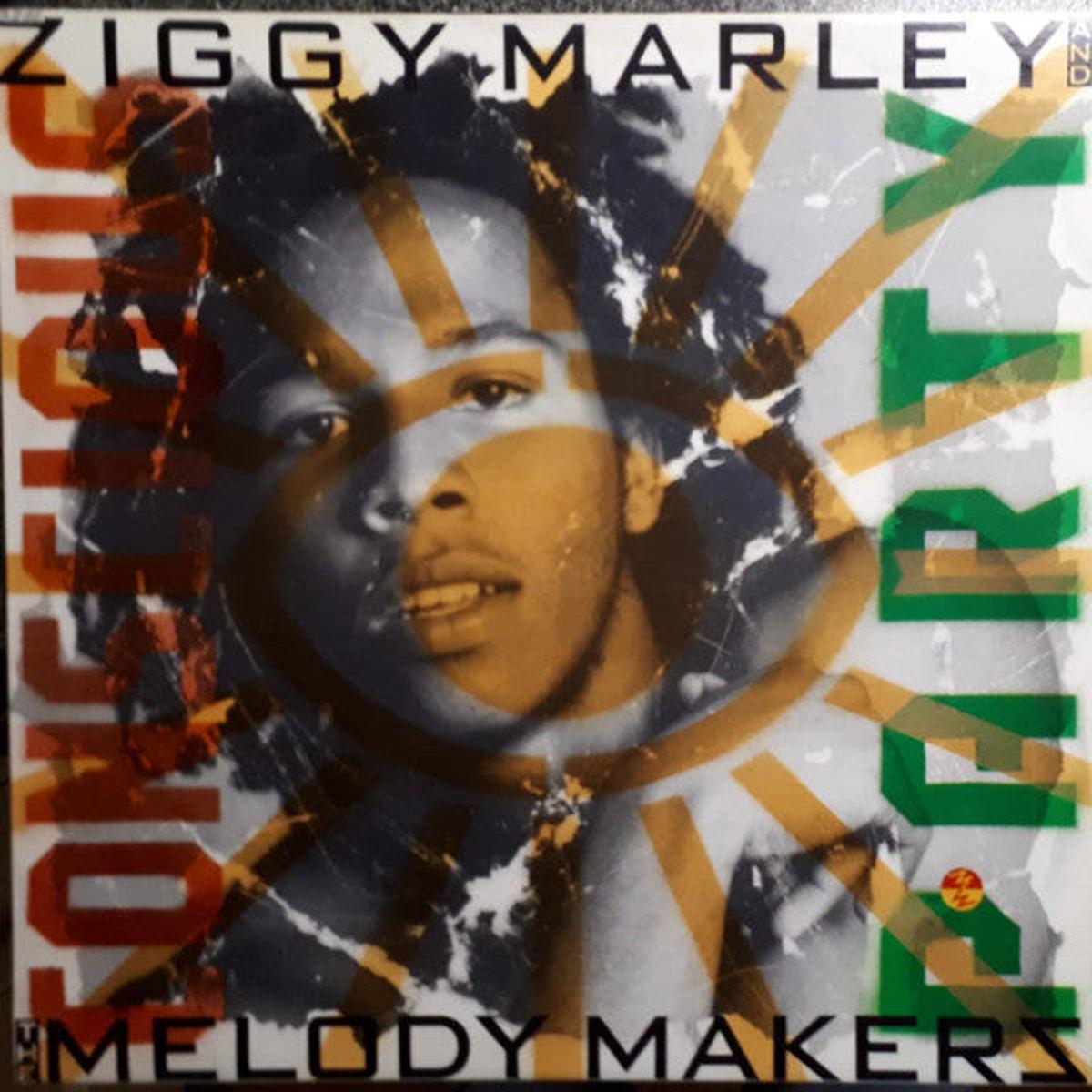 Ziggy Marley And The Melody Makers - Conscious Party (LP, Album) (Very Good (VG))