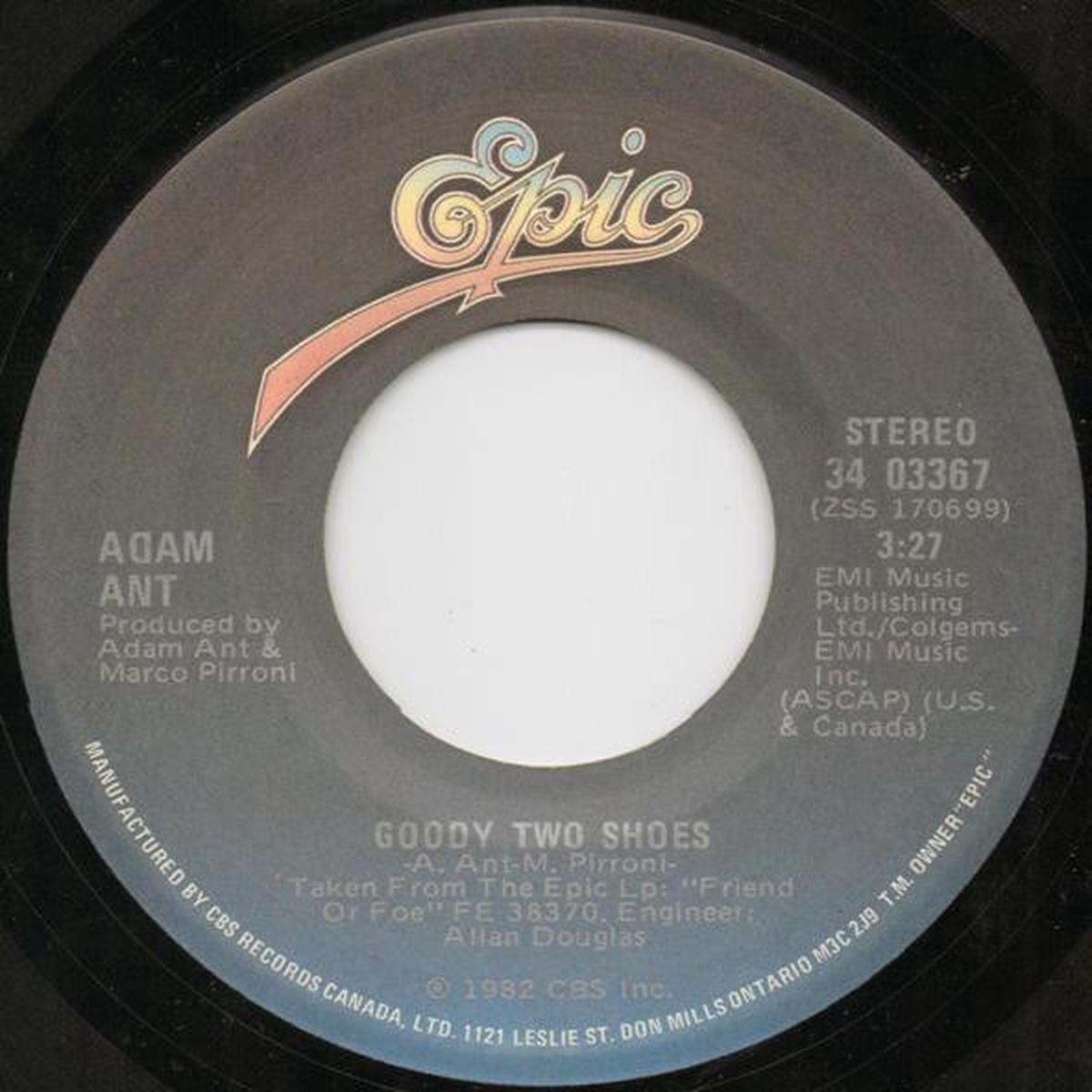 Adam Ant - Goody Two Shoes (7", Single) (Very Good (VG))