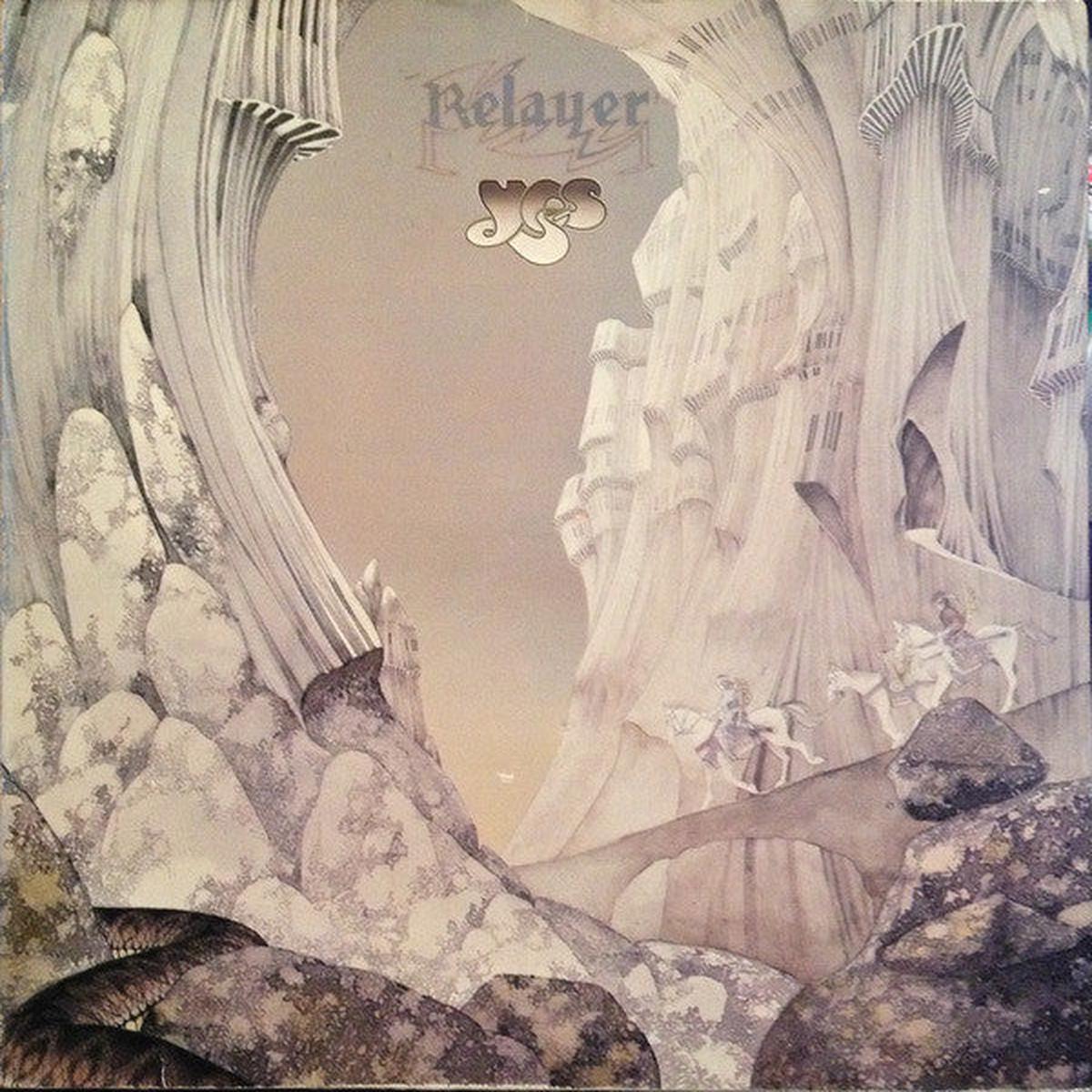 Yes - Relayer (LP, Album, Gat) (Good Plus (G+))