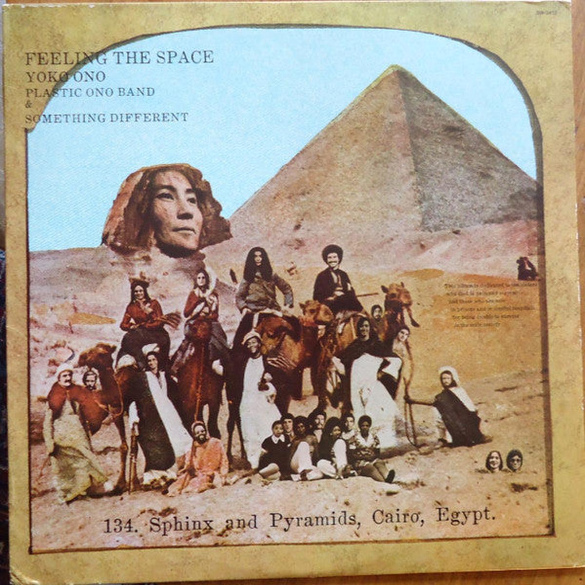 Yoko Ono / The Plastic Ono Band & Something Different - Feeling The Space (LP, Album) (Very Good (VG))