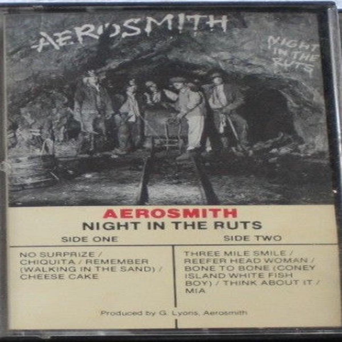 Aerosmith - Night In The Ruts (Cass, Album, Dol) (Very Good (VG))