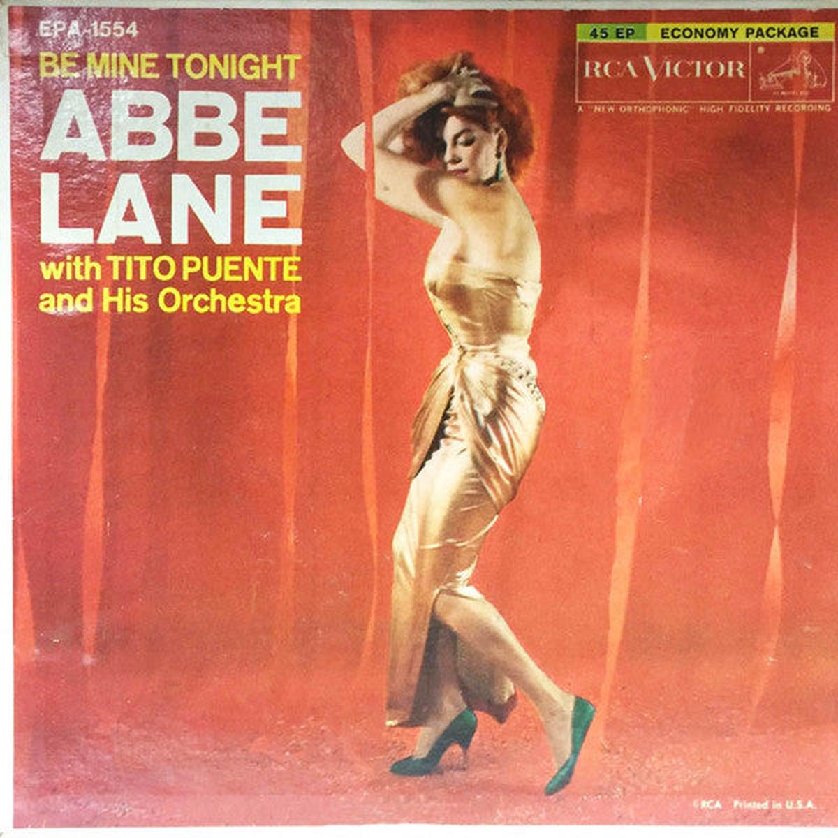 Abbe Lane With Tito Puente And His Orchestra - Be Mine Tonight (7", EP, Mono) (Very Good (VG))