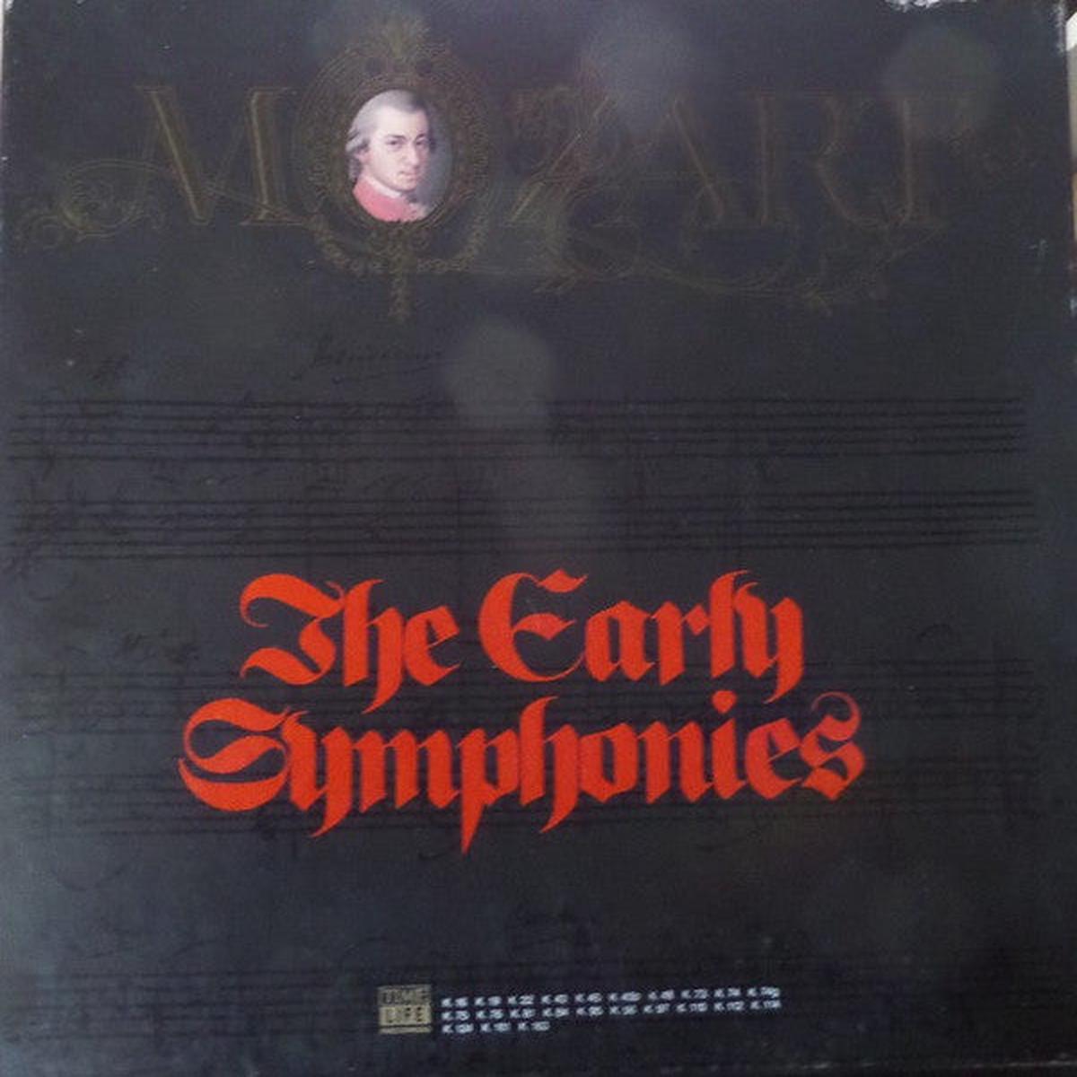 Wolfgang Amadeus Mozart, The Academy Of Ancient Music, Jaap Schrder, Christopher Hogwood - The Early Symphonies (5xLP, Comp, Box) (Very Good Plus (VG+))