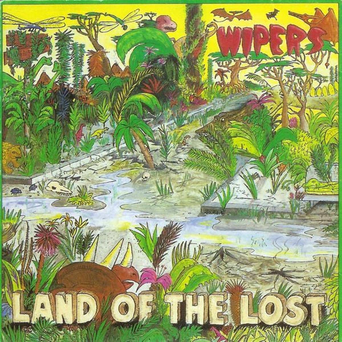 Wipers - Land Of The Lost (LP, Album) (Very Good Plus (VG+))