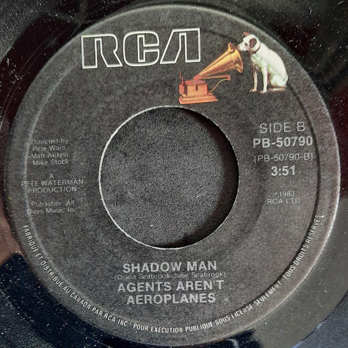 Agents Aren't Aeroplanes - The Upstroke (7", Single) (Very Good (VG))