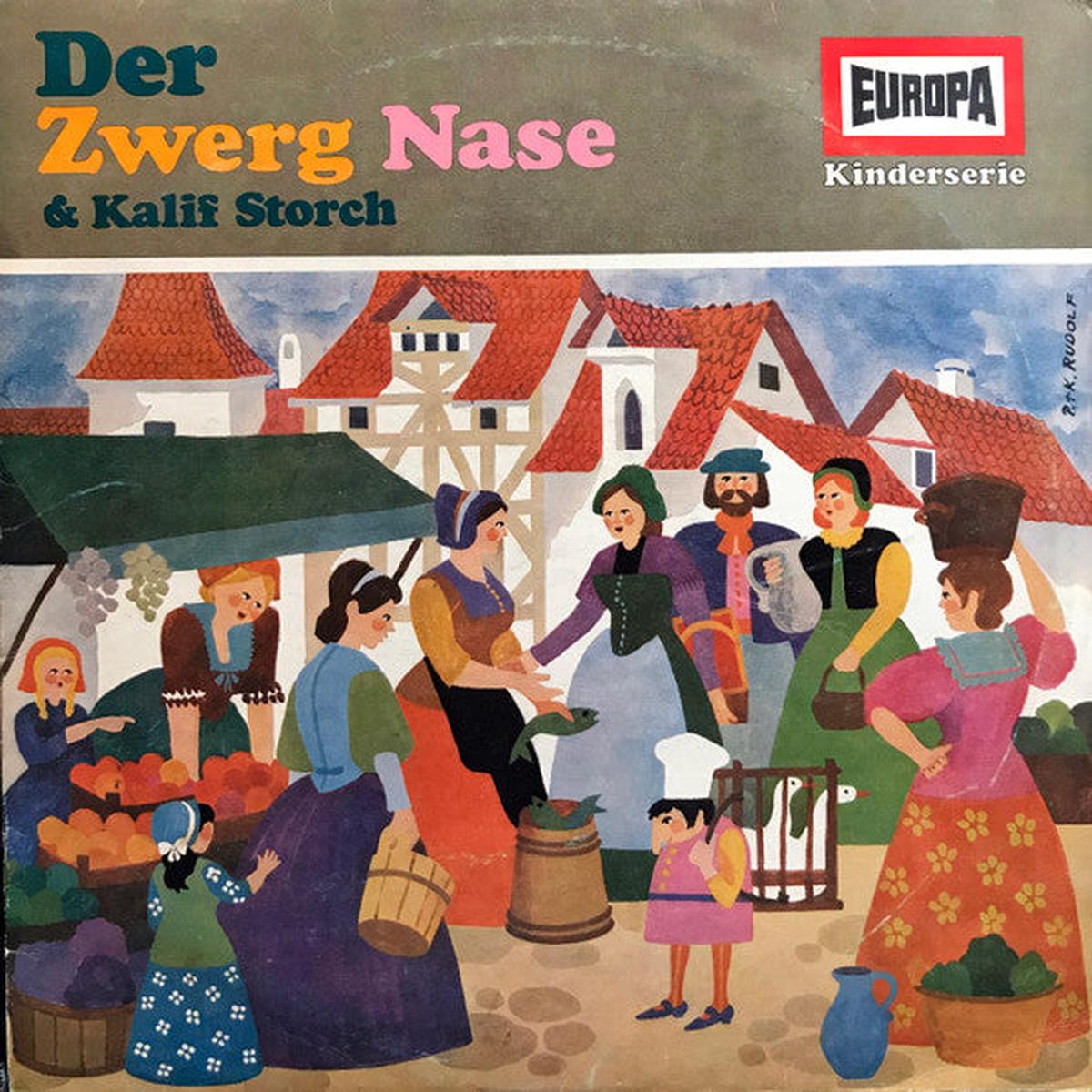 Wilhelm Hauff - Der Zwerg Nase & Kalif Storch (LP, RE) (Very Good (VG))
