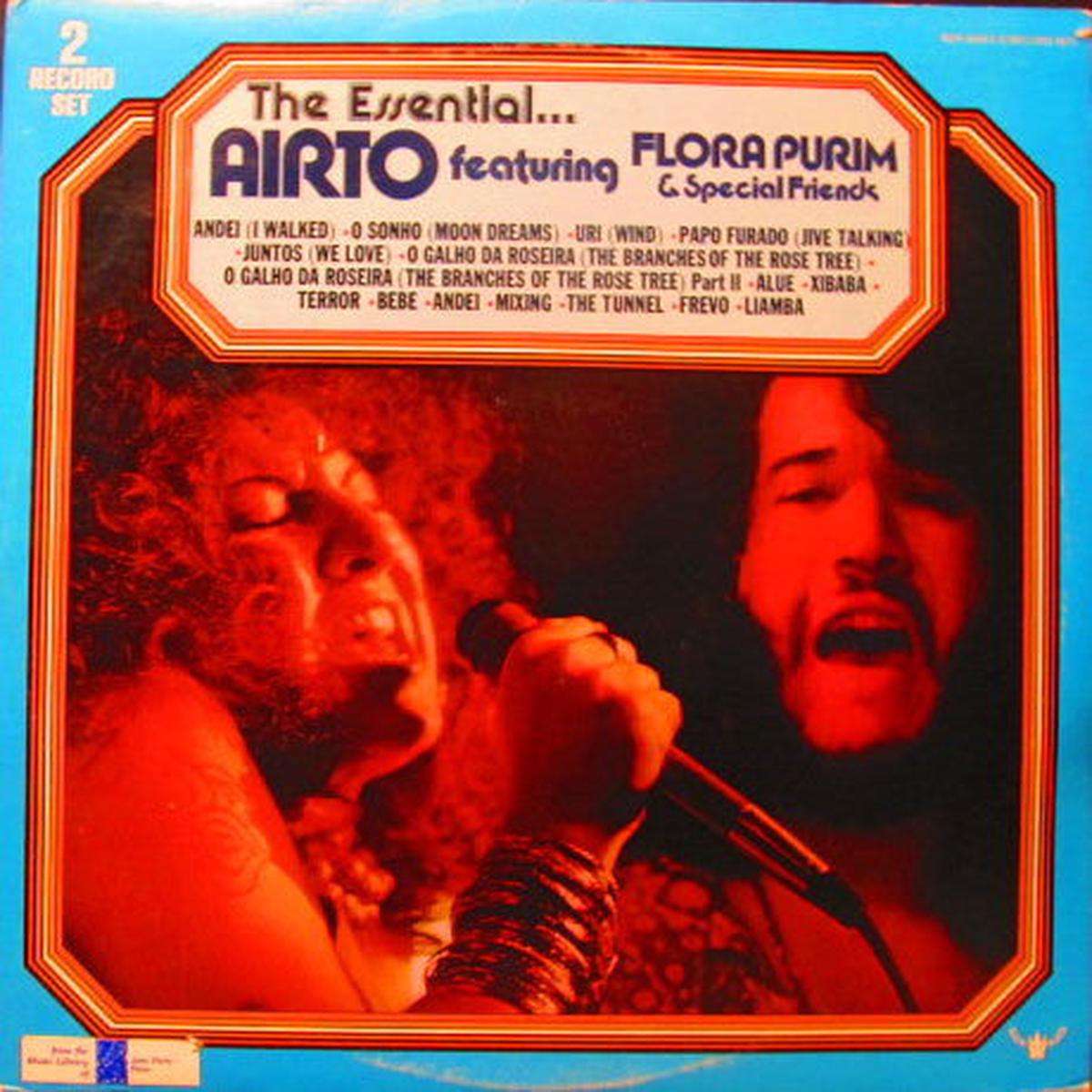 Airto* Featuring Flora Purim - The Essential Airto (2xLP, Comp, Gat) (Near Mint (NM or M-))