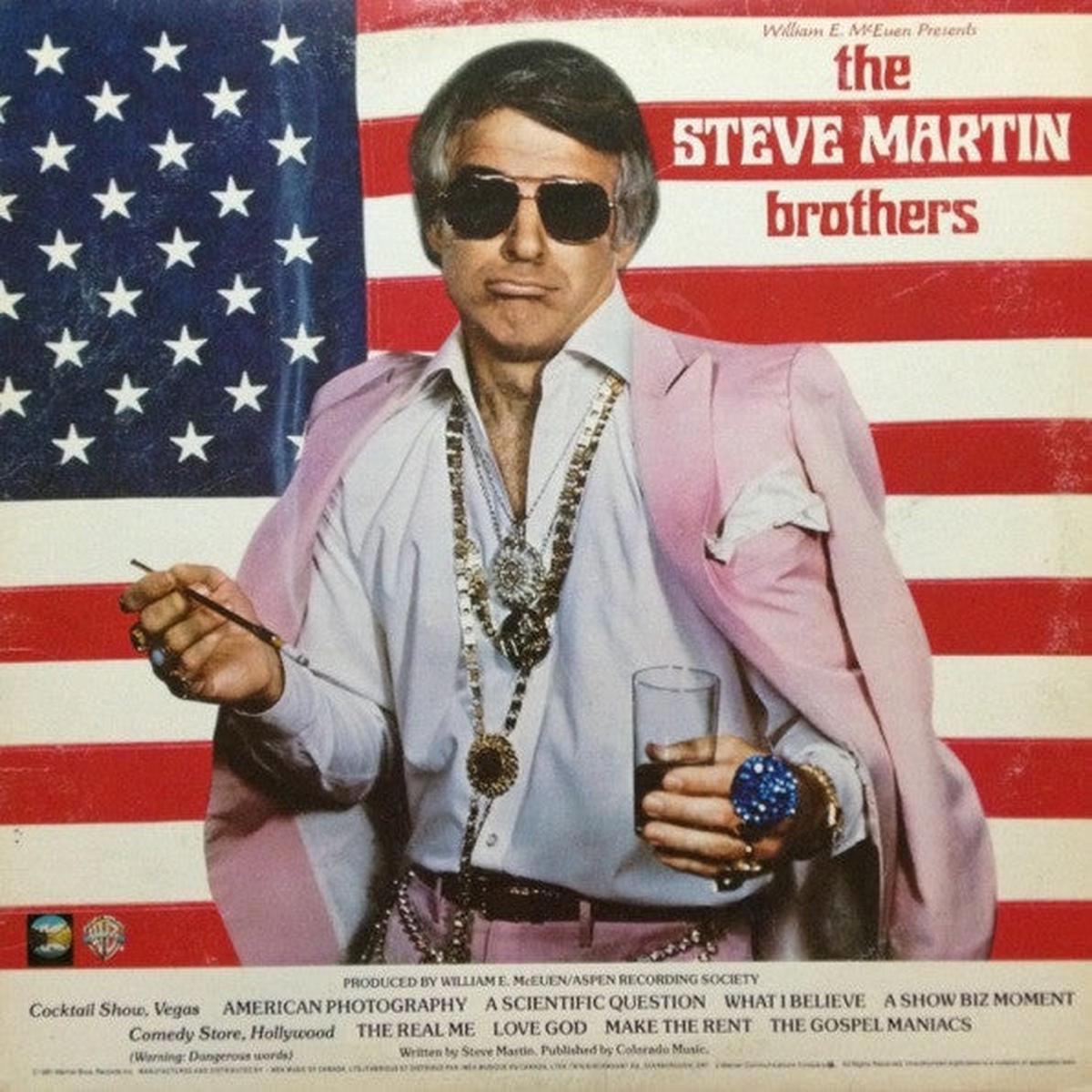 William E. McEuen Presents Steve Martin  - The Steve Martin Brothers (LP, Album) (Very Good Plus (VG+))