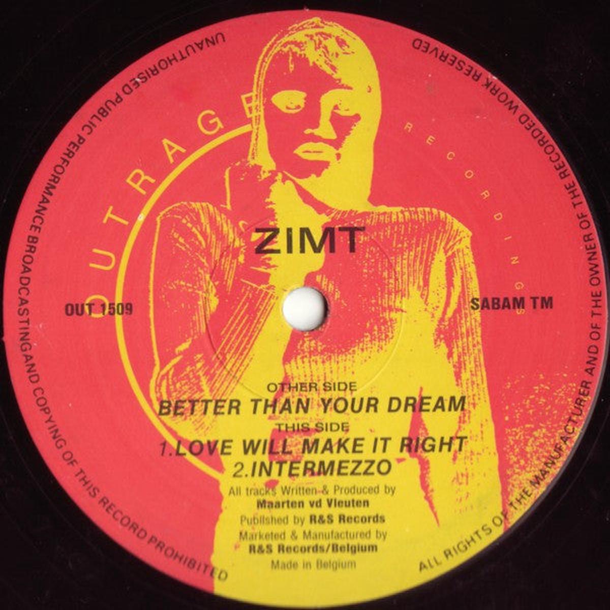 Zimt - Better Than Your Dream () VG+