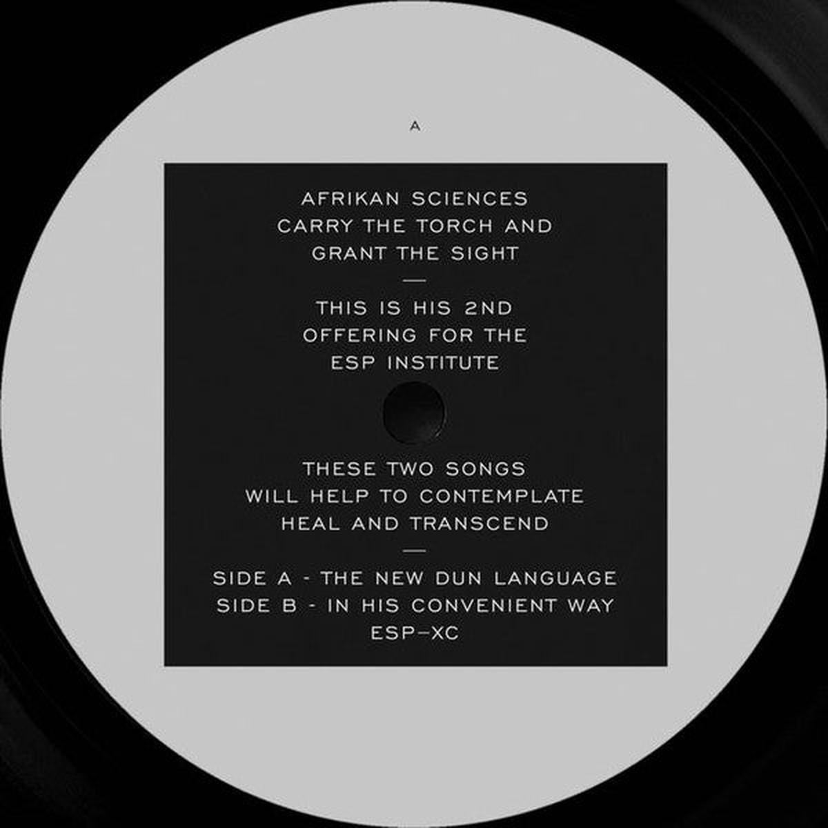 Afrikan Sciences - The New Dun Language b/w In His Convenient Way () M