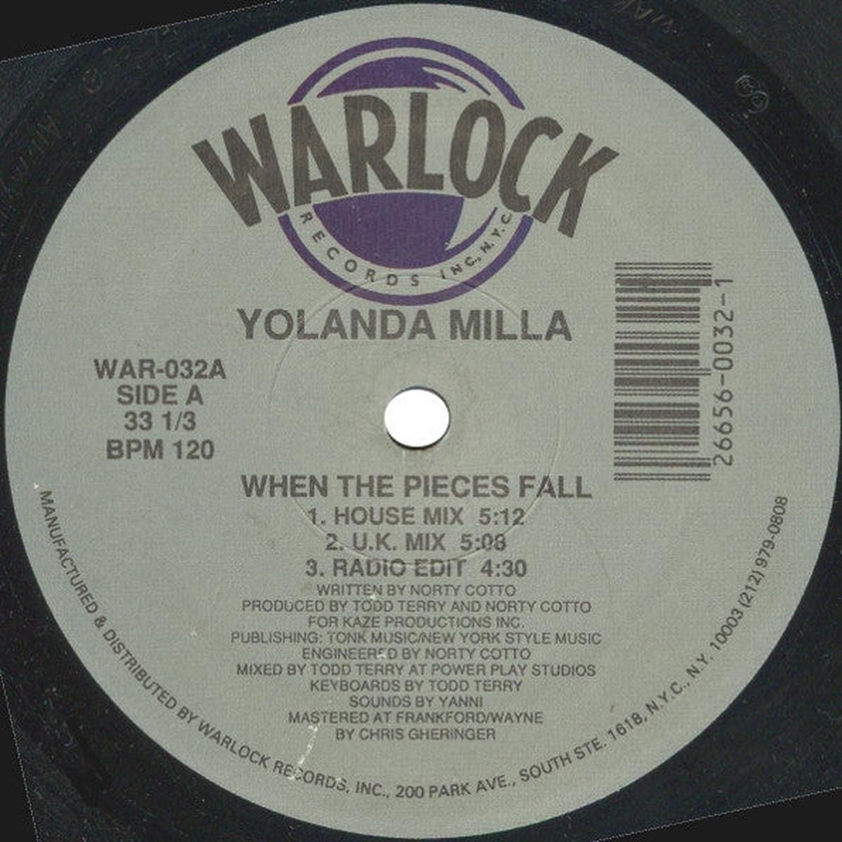 Yolanda Milla - When The Pieces Fall () VG+
