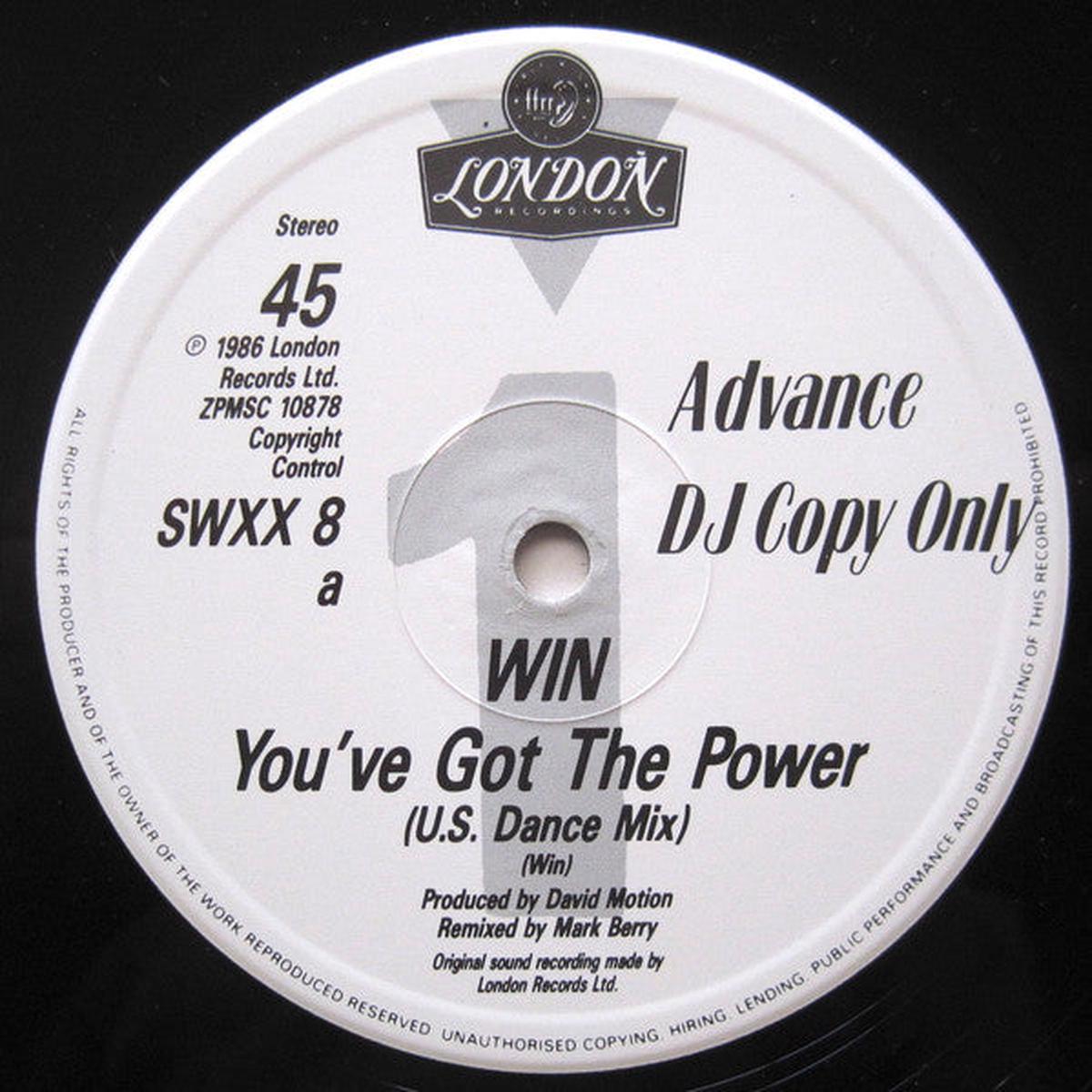 Win - You've Got The Power () VG