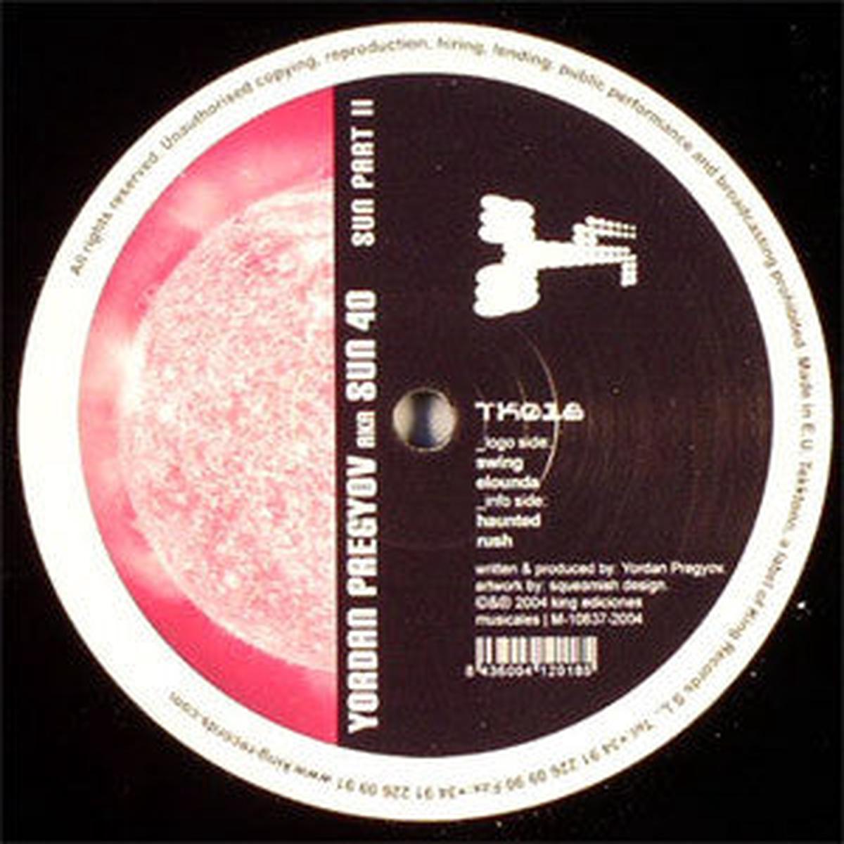 Yordan Pregyov AKA Sun40 - Sun Part II (12") (Mint (M))