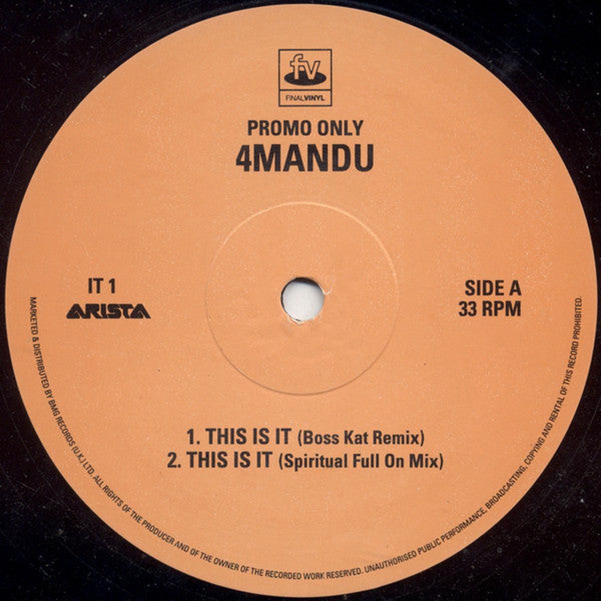 4Mandu - This Is It (1062) VG