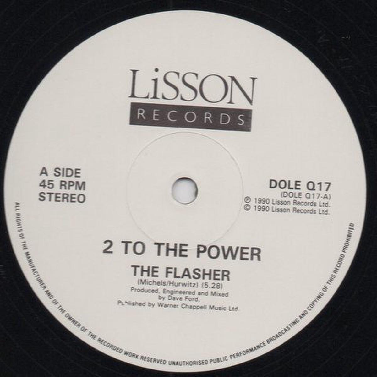 2 To The Power - The Flasher / Make My Body Groove () VG+