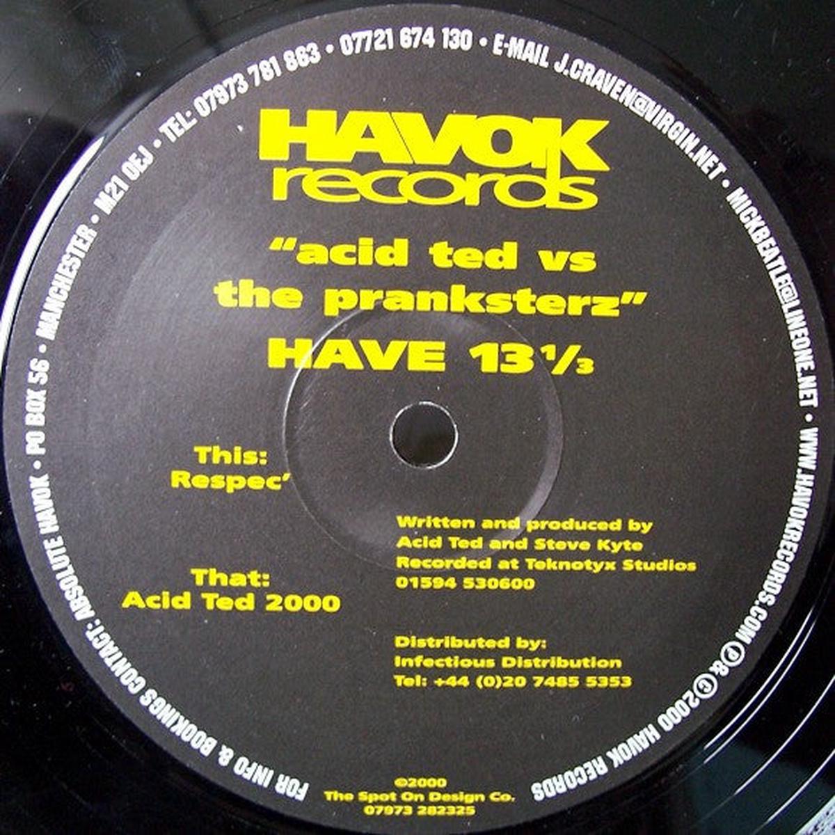 Acid Ted vs The Pranksterz - Respec' () VG