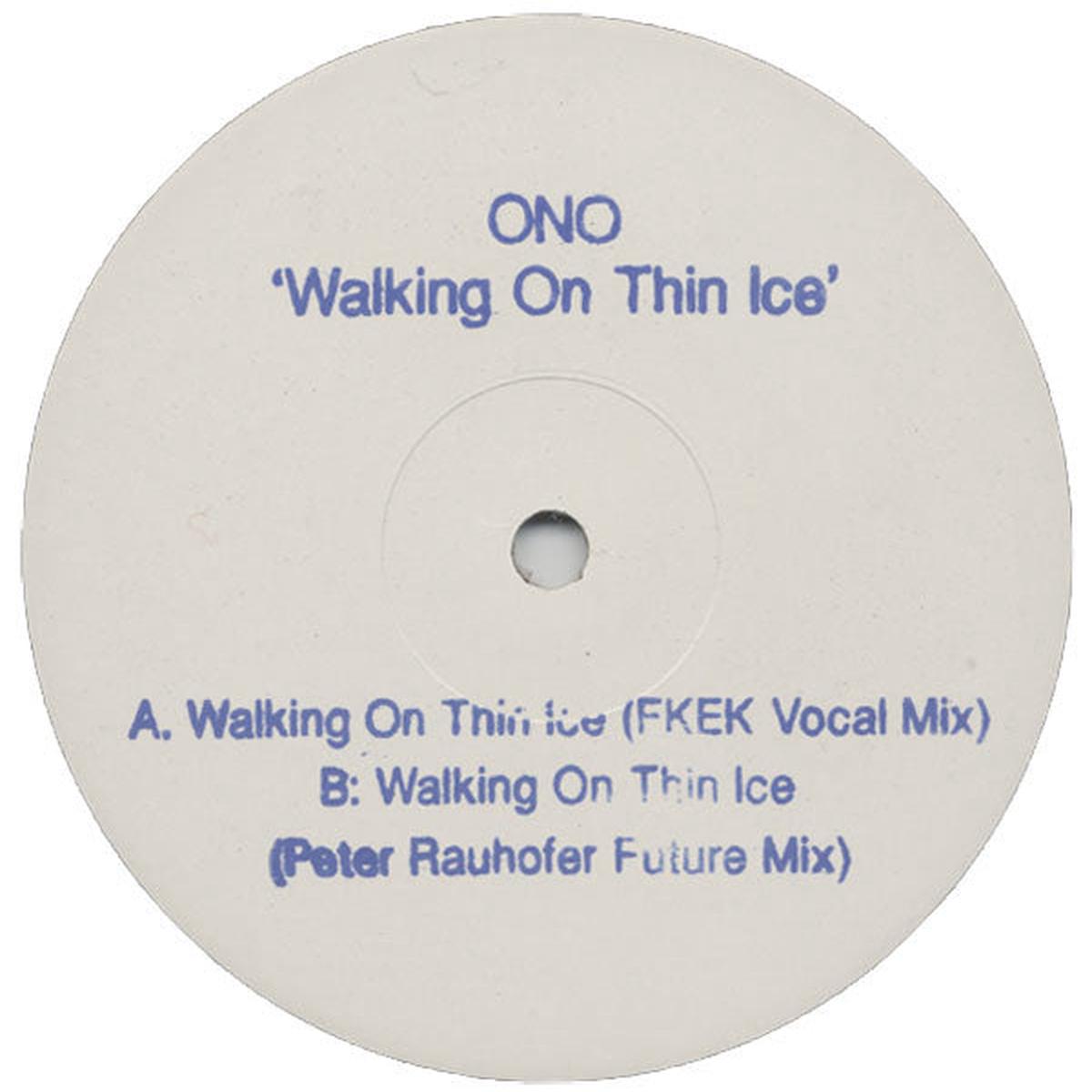 Yoko Ono - Walking On Thin Ice () VG+