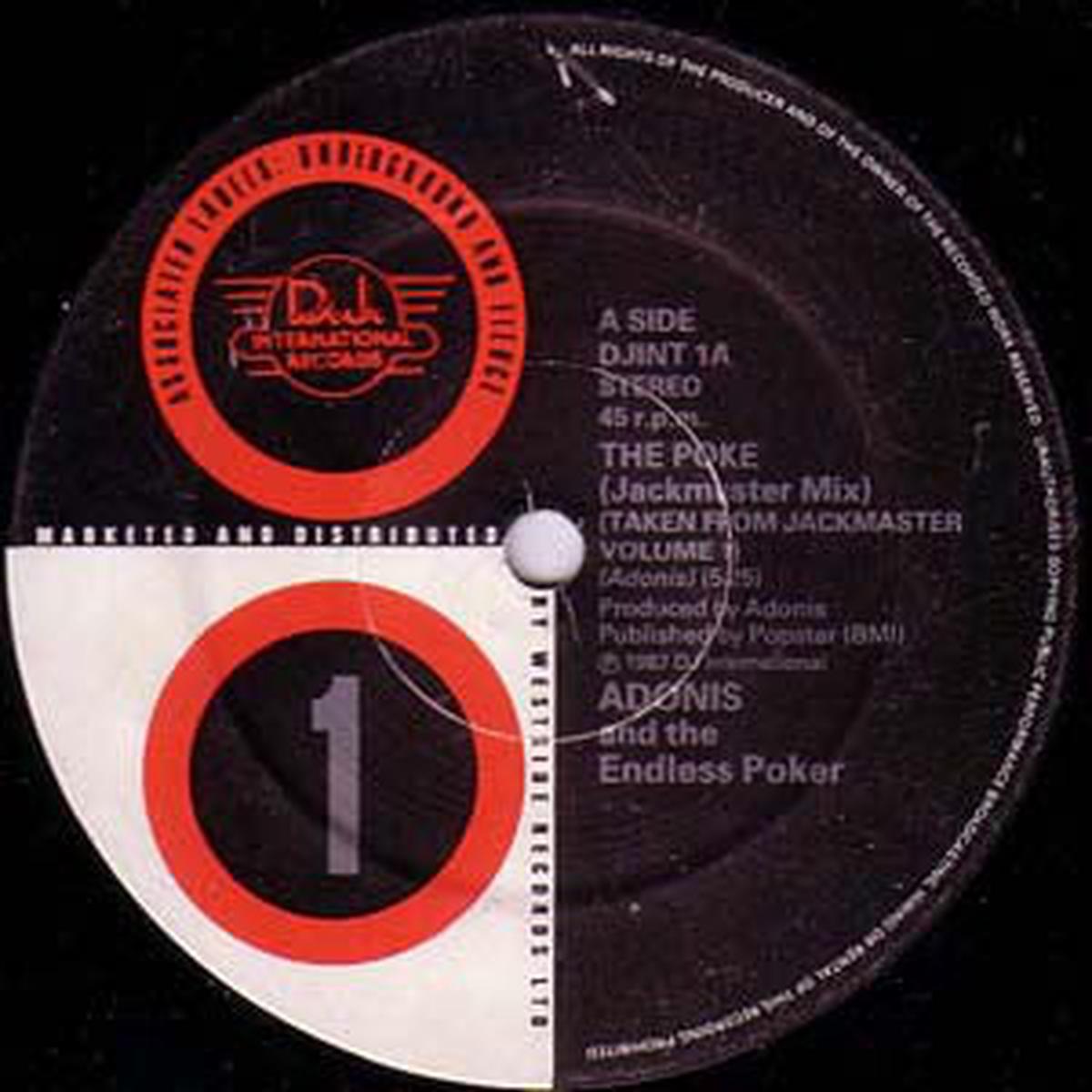 Adonis And The Endless Poker's / Out Of Control - The Poke / Whatcha Gonna Do (1550) VG