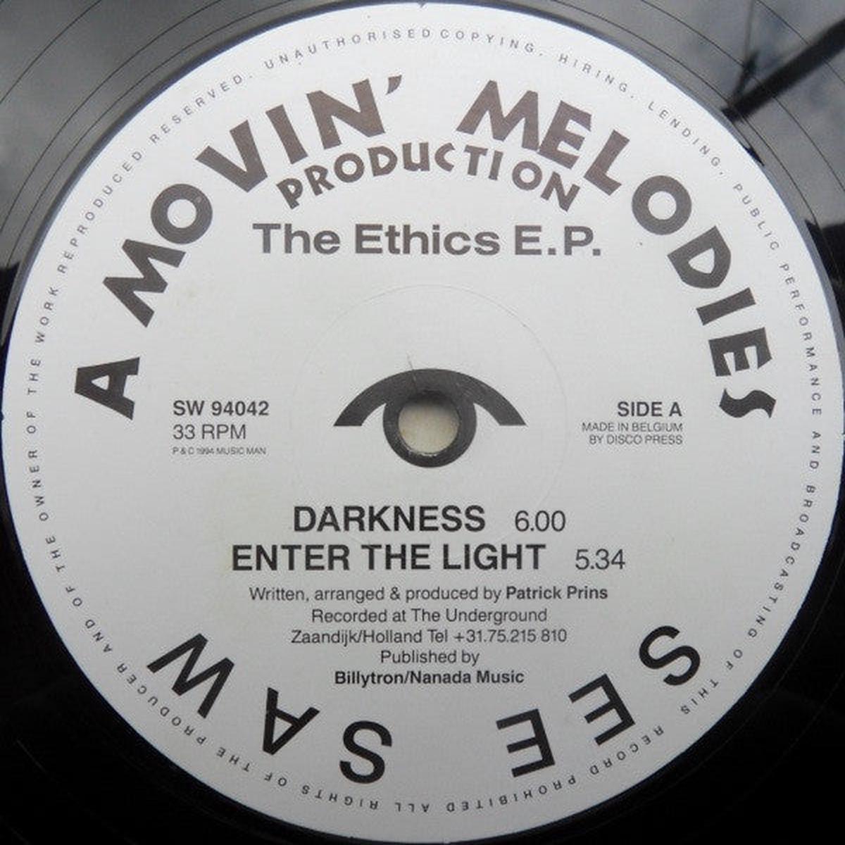 A Movin' Melodies Production* - The Ethics E.P. (1575) VG