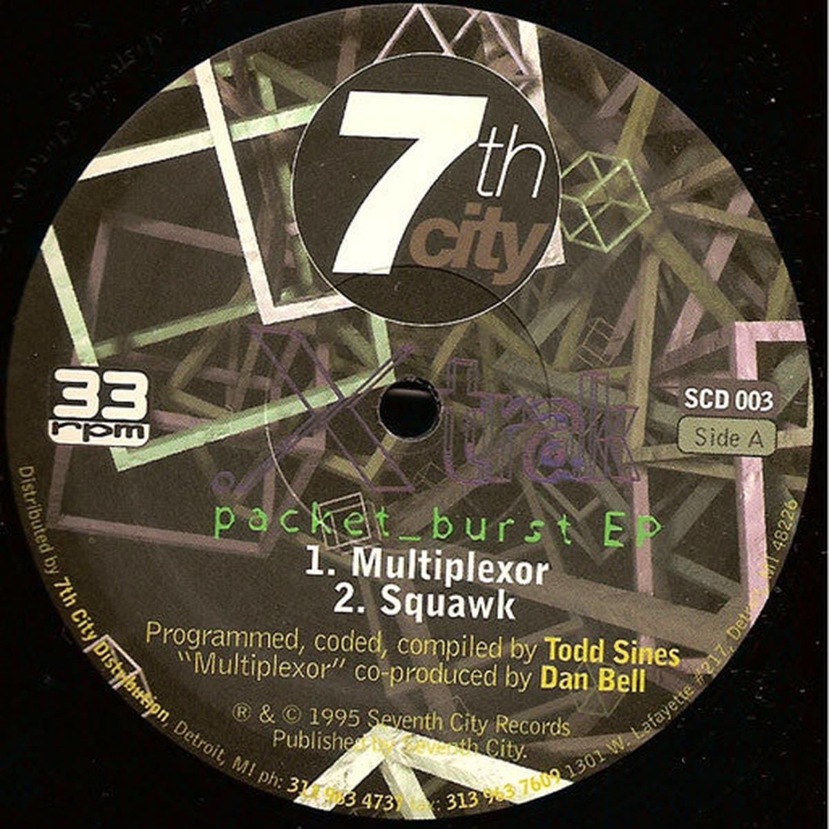 .xtrak - Packet Burst EP (SFT1) VG+