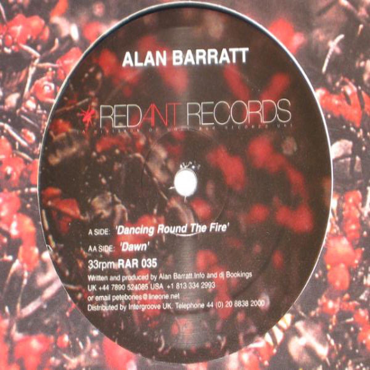 Alan Barratt - Dancing Round The Fire / Dawn () VG+