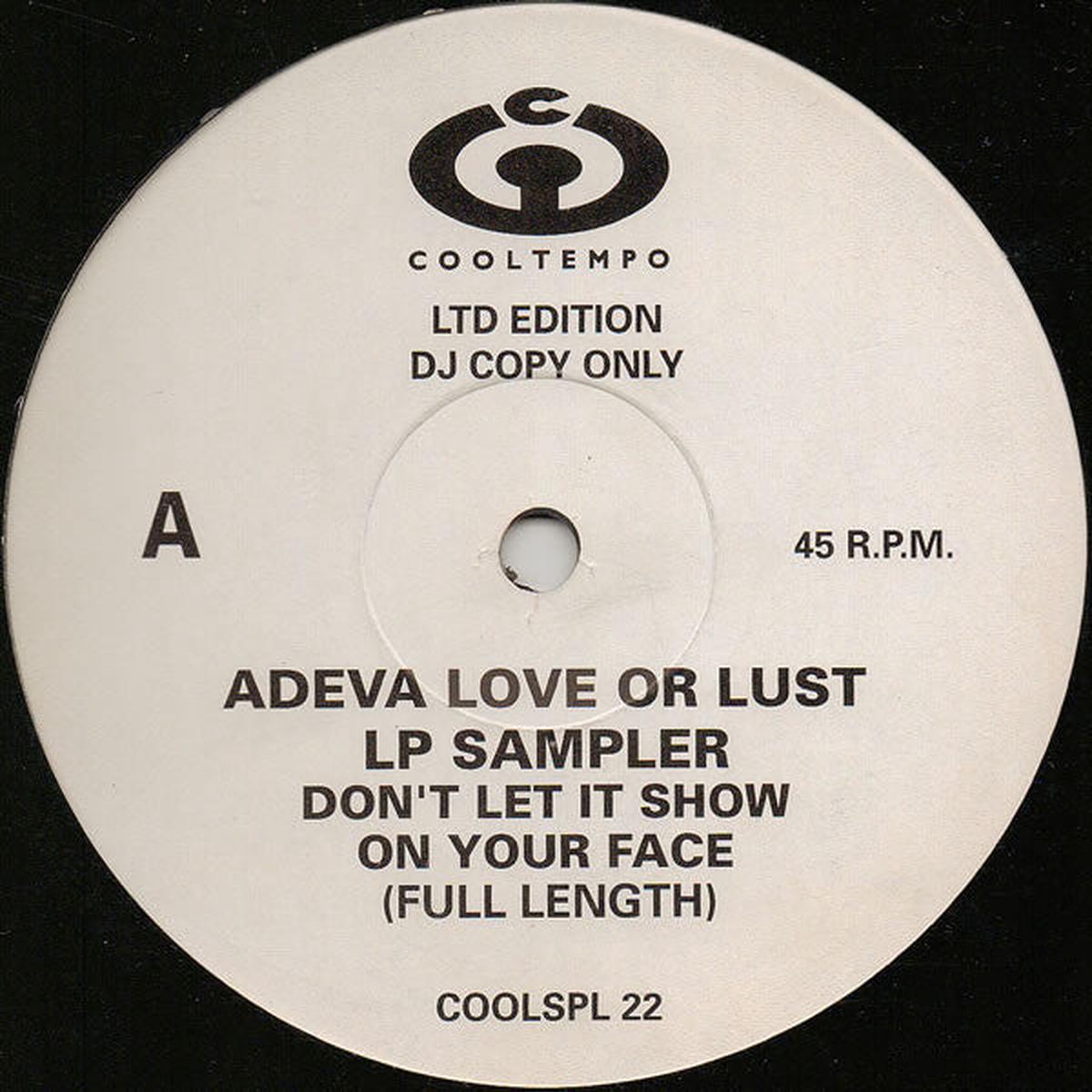Adeva - Love Or Lust LP Sampler () VG