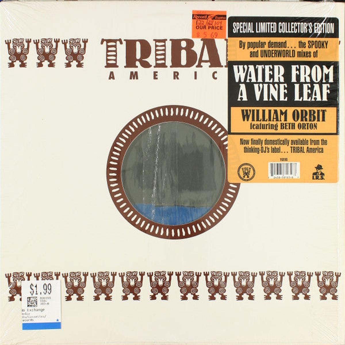 William Orbit Featuring Beth Orton - Water From A Vine Leaf (SF PROG) VG+