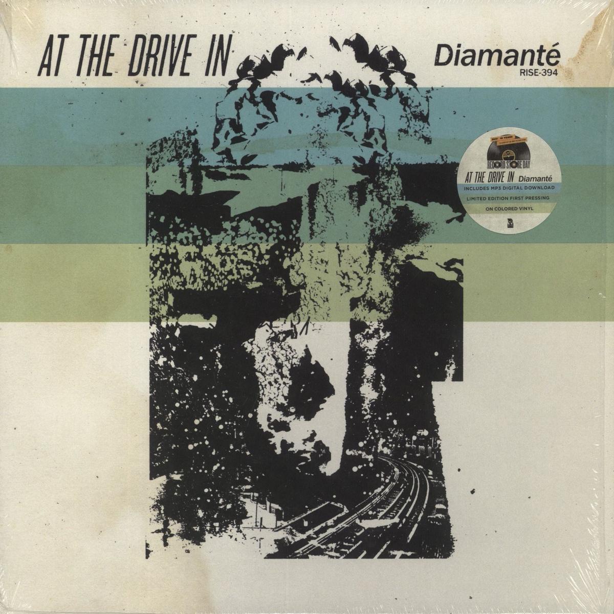 At The Drive-In Diamante - RSD 2017 - Mint Splatter Vinyl - Shrink US 10" vinyl