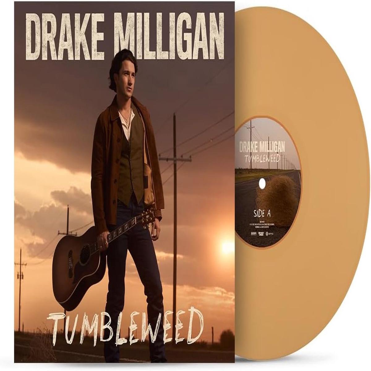 Drake Milligan Tumbleweed - Custard Coloured Vinyl - Sealed  Vinyl LP